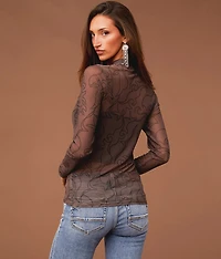 Mesh Boot Stitch Top
