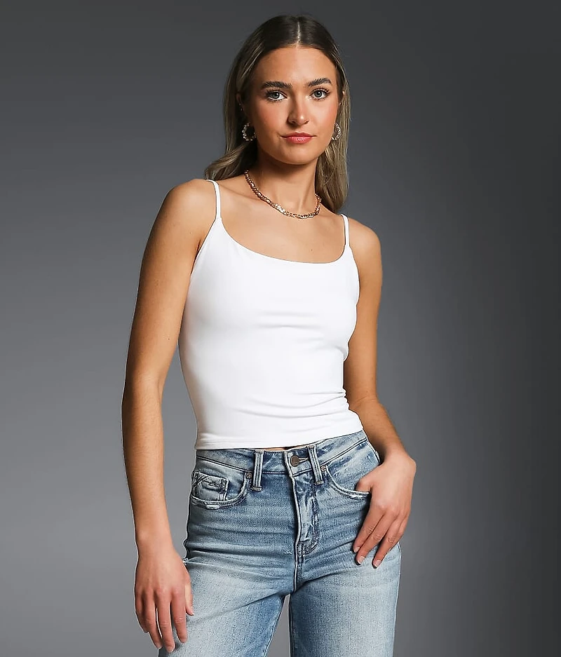 Cropped Shaping & Smoothing Tank Top