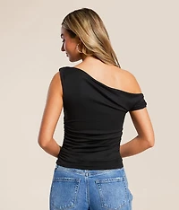 Twisted Off The Shoulder Tank Top