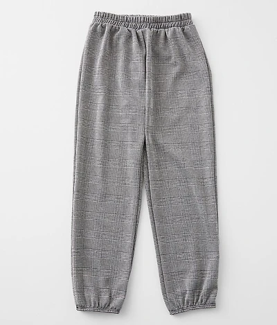 Girls - Plaid Jogger Pant
