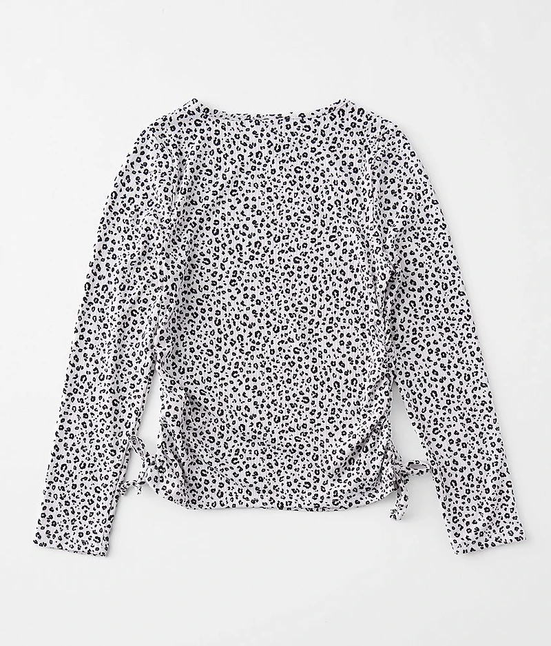 Girls - Faux Cinch Tie Top