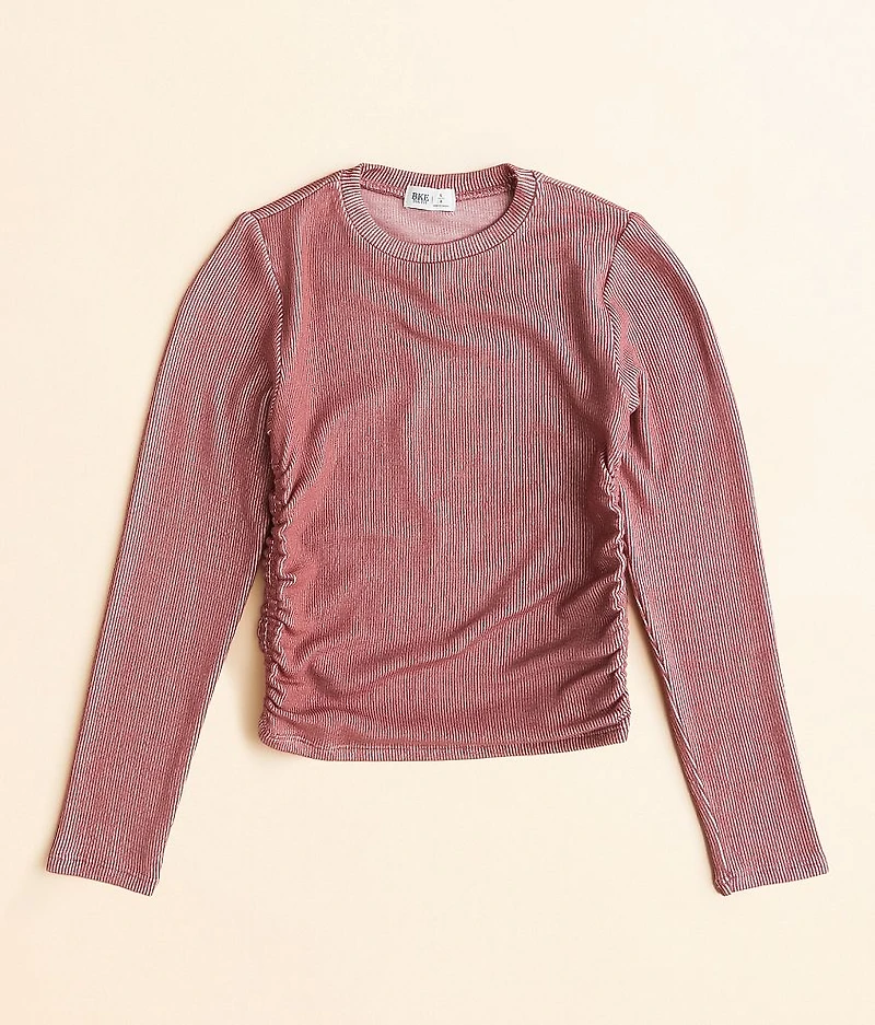 Girls - Ribbed Knit Top