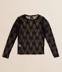 Girls - Lace Layering Top