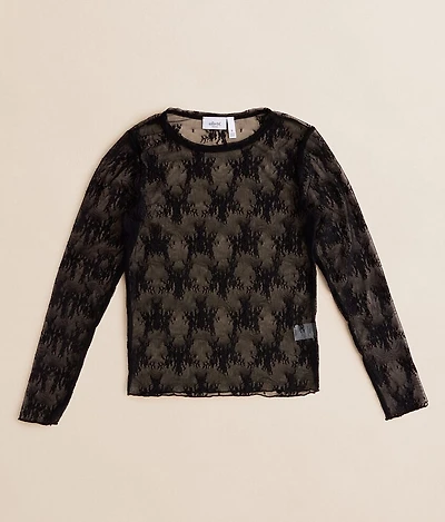 Girls - Willow & Root Lace Layering Top