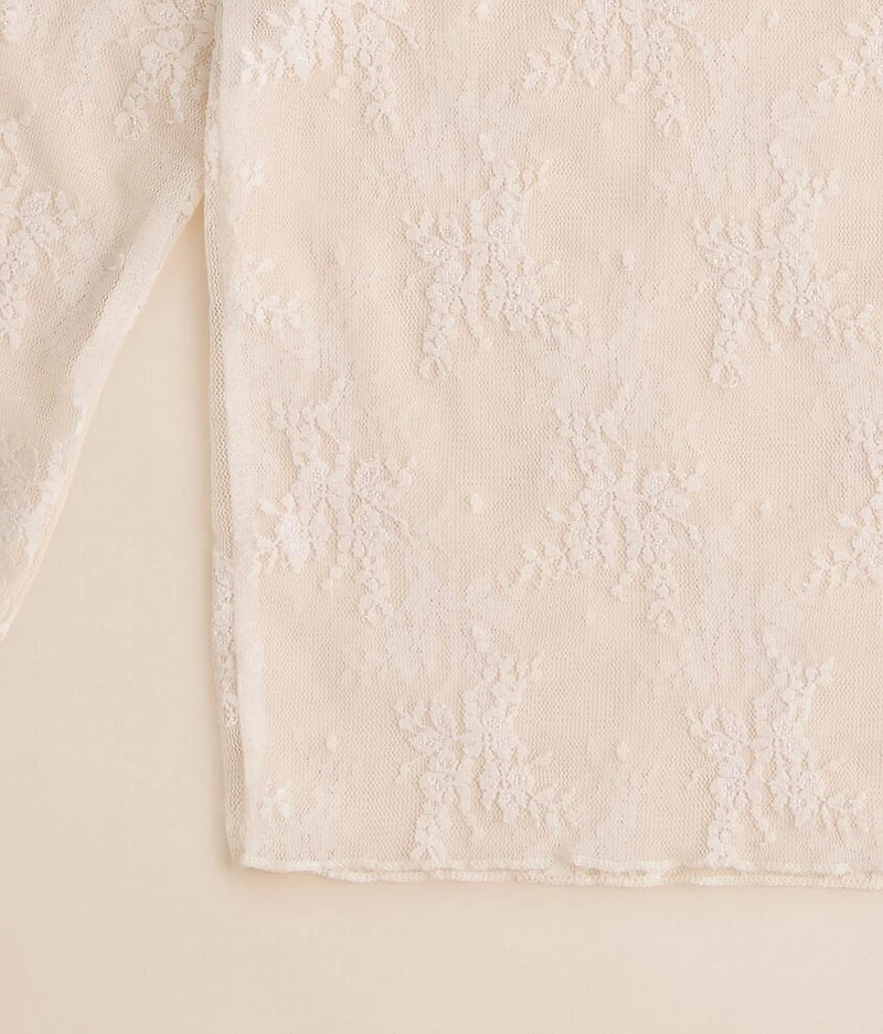 Girls - Lace Layering Top