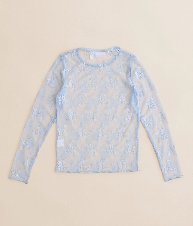 Girls - Lace Layering Top