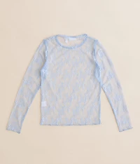 Girls - Lace Layering Top