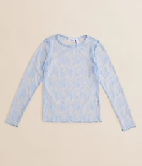 Girls - Lace Layering Top
