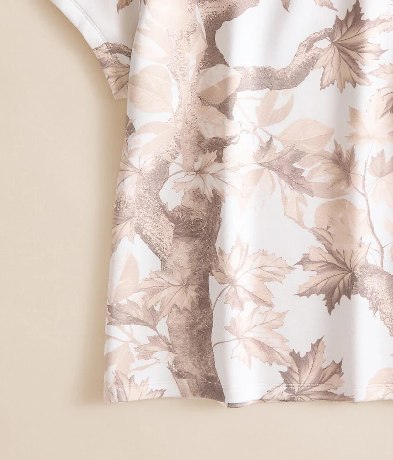 Girls - Camo Print T-Shirt