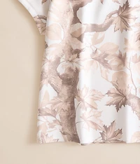 Girls - Camo Print T-Shirt