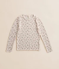 Girls - Floral Lace Top