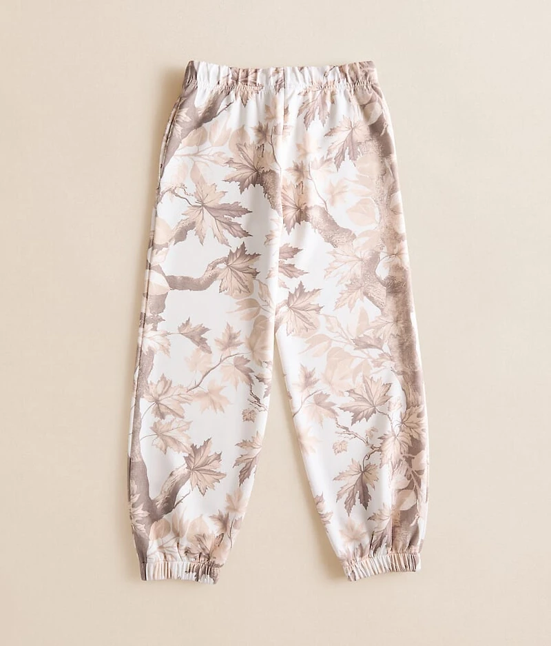 Girls - Camo Print Jogger