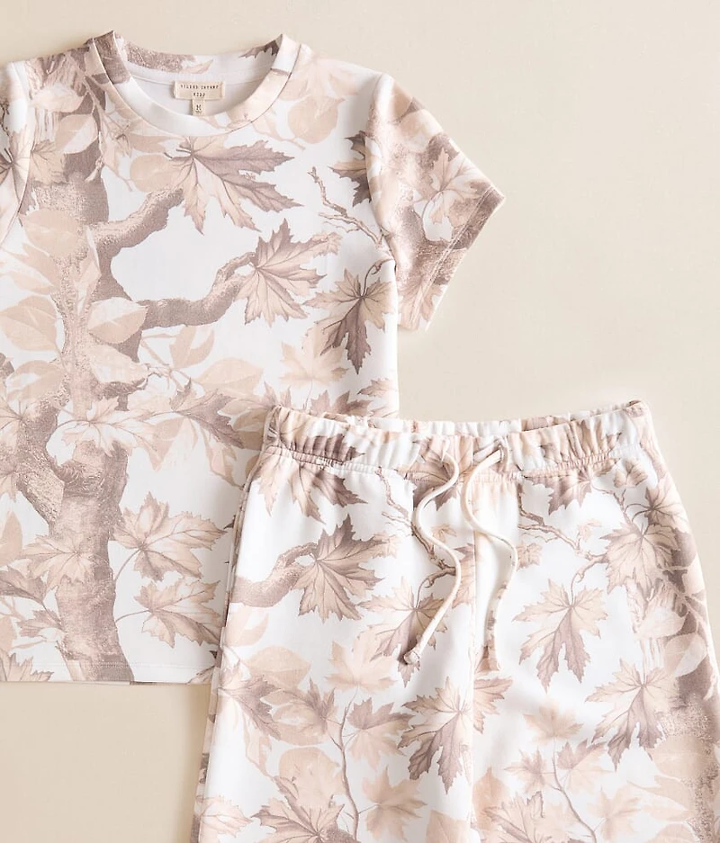 Girls - Camo Print Jogger