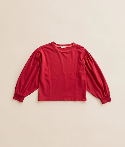 Girls - Boundless Edit Balloon Sleeve Top