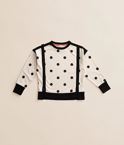 Girls - Boundless Edit Polka Dot Pullover