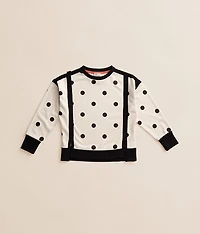 Girls - Boundless Edit Polka Dot Pullover