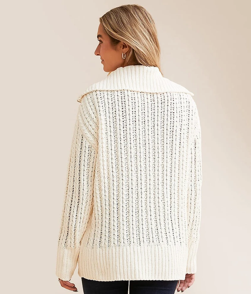 Chenille Cardigan Sweater