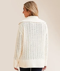 Chenille Cardigan Sweater