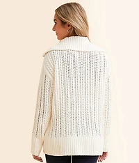 Chenille Cardigan Sweater
