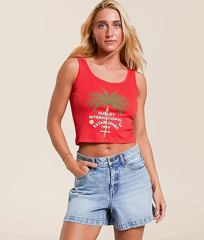 Honolulu Cropped Tank Top