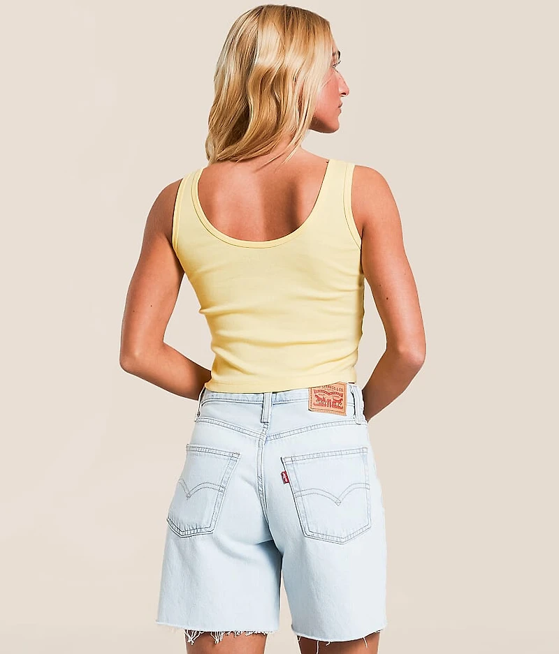 Floatin' Cropped Tank Top