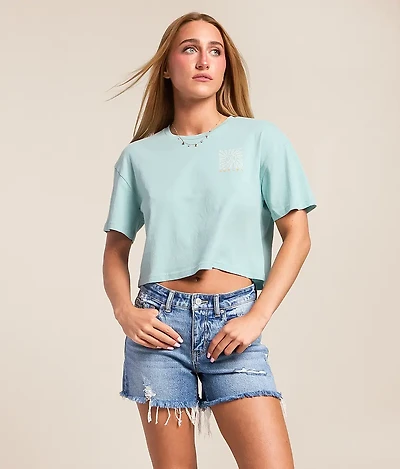 Quadrant Cropped T-Shirt