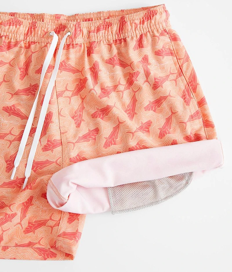 Rooster Wake Volley Stretch Swim Trunks