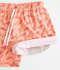 Rooster Wake Volley Stretch Swim Trunks