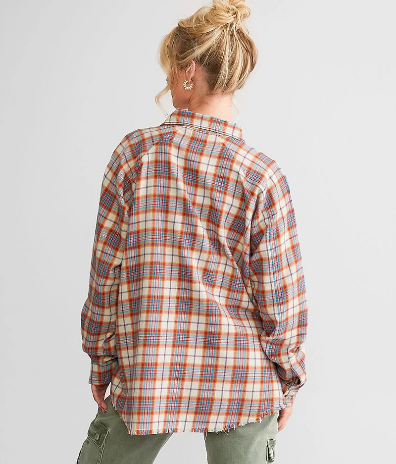 Oversized Flannel Shirt