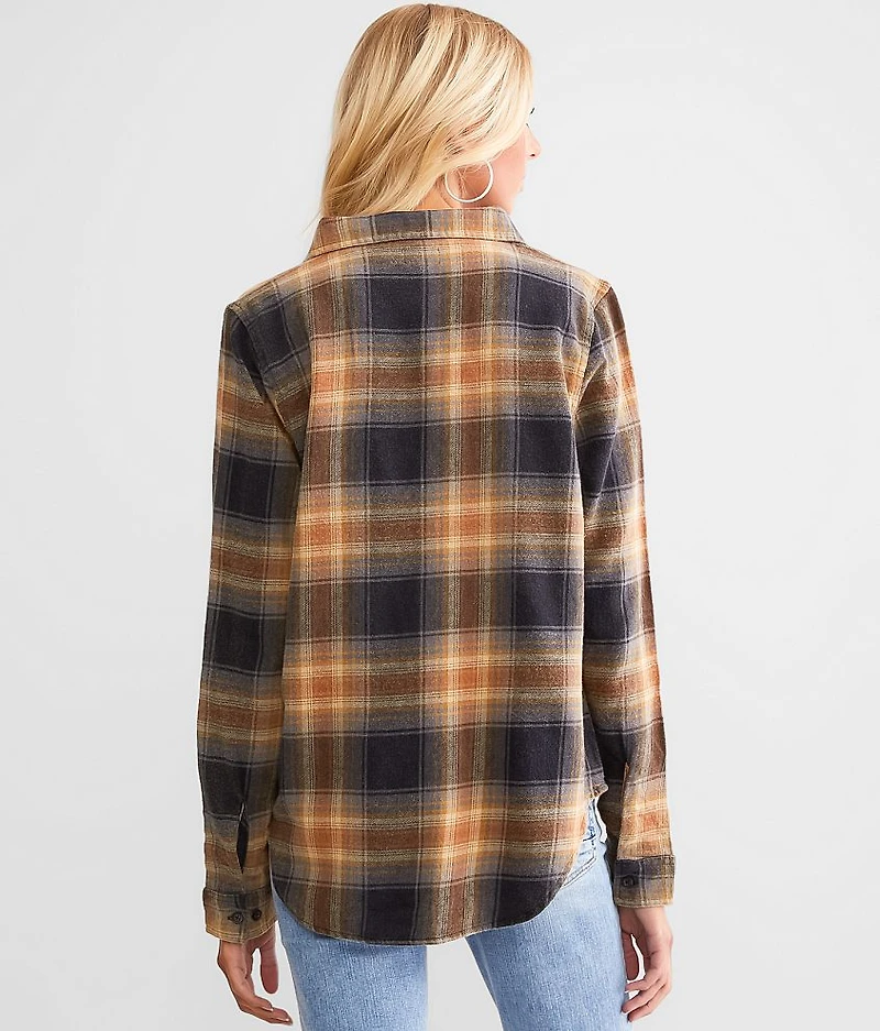Washed Flannel Shirt