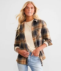 Washed Flannel Shirt