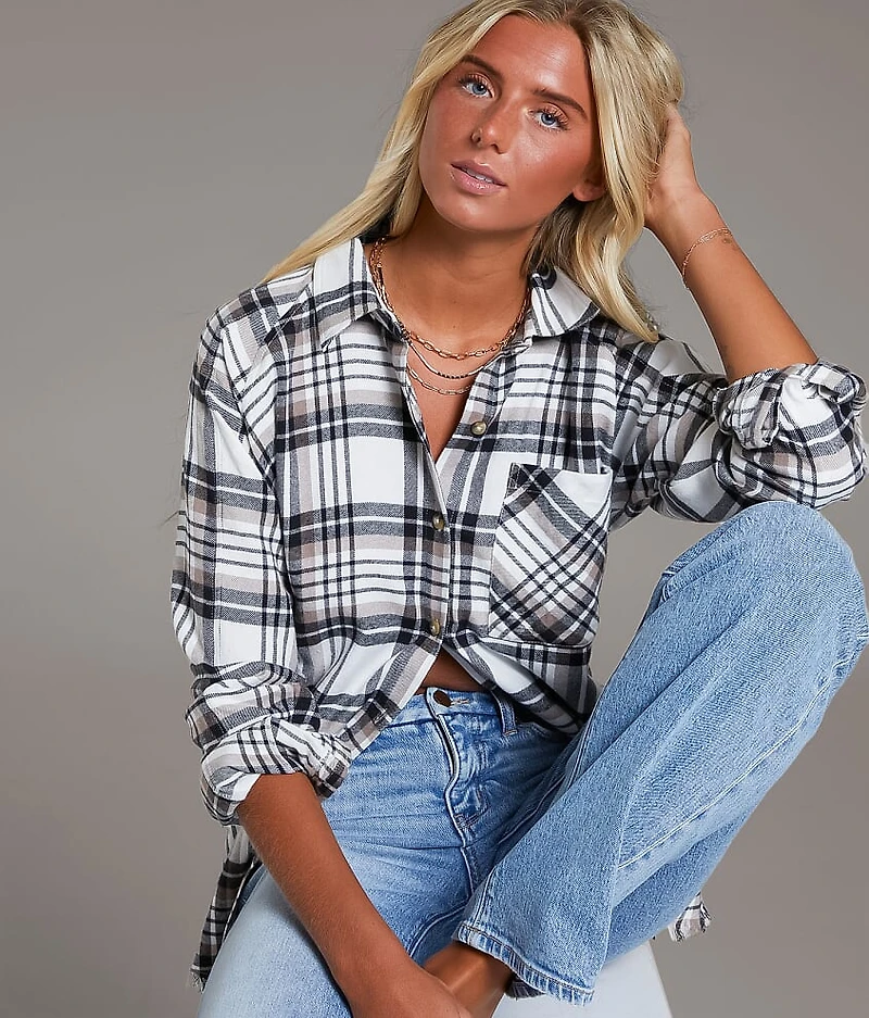 Flannel Boyfriend Shirt