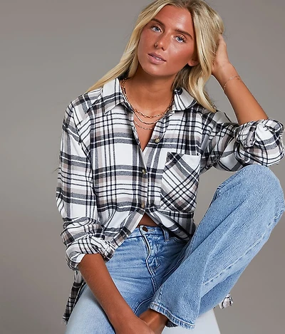 Flannel Boyfriend Shirt