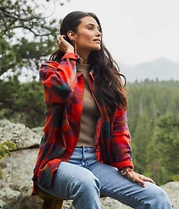Plaid Boyfriend Flannel Shirt