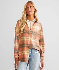 Plaid Boyfriend Shirt