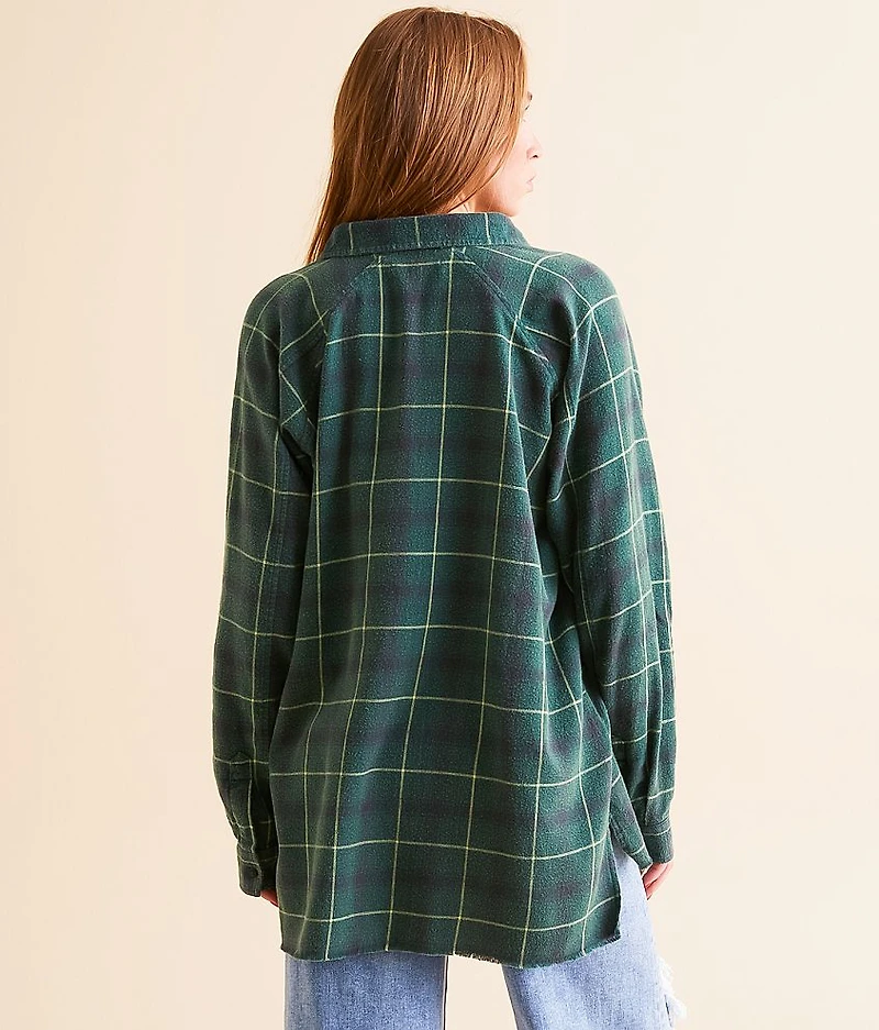 Washed Flannel Shirt
