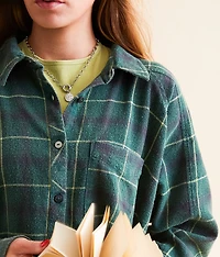 Washed Flannel Shirt