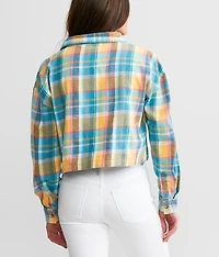 Plaid Cropped Shirt