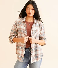 Plaid Eased Flannel Shirt