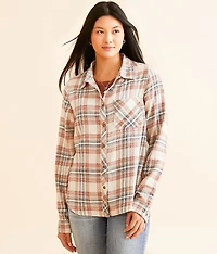 Plaid Eased Flannel Shirt