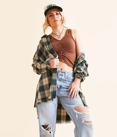 Plaid Boyfriend Shirt