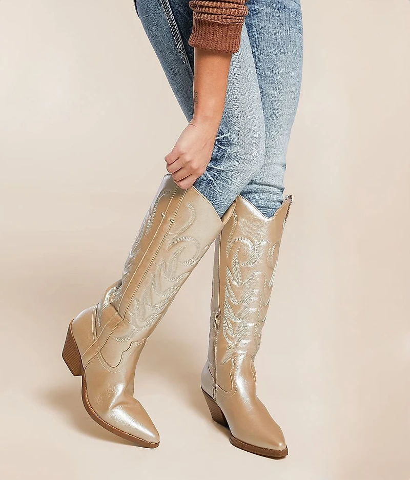 Dixie Metallic Western Boot