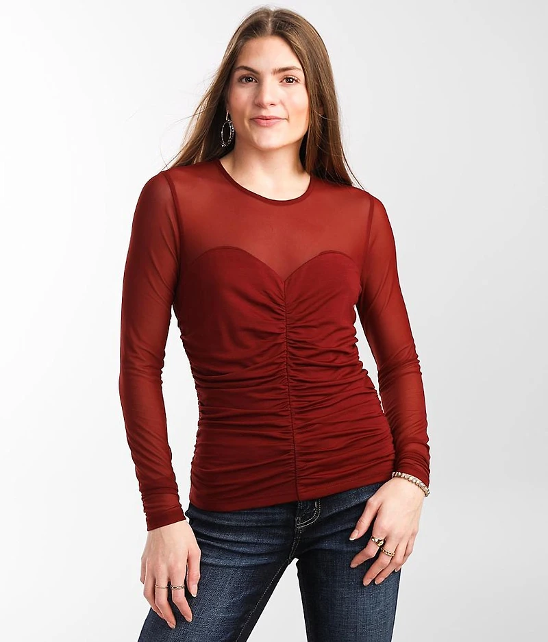 Pieced Mesh Top