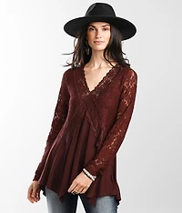 Lace Knit Top