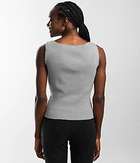 Lace-Up Cropped Tank Top