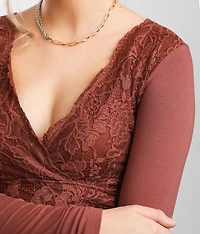 Lace Applique Top