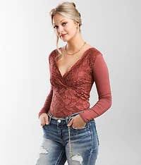 Lace Applique Top