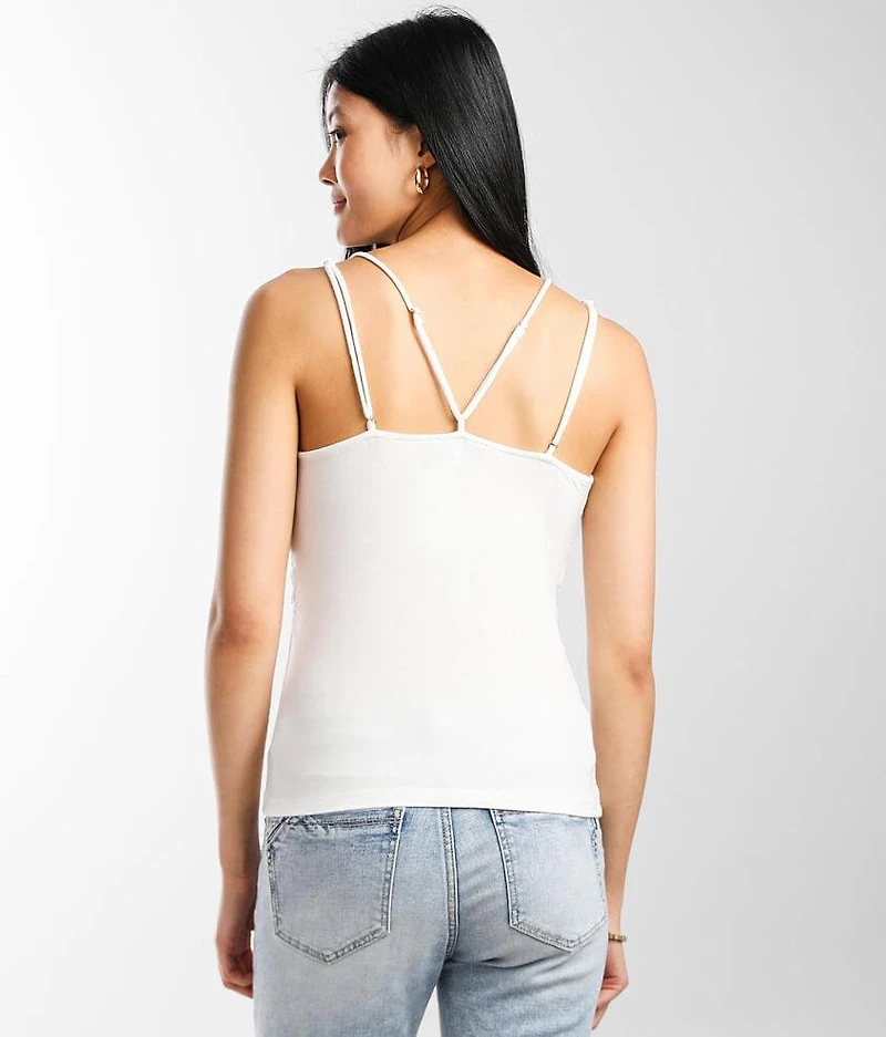 Floral Crochet Tank Top