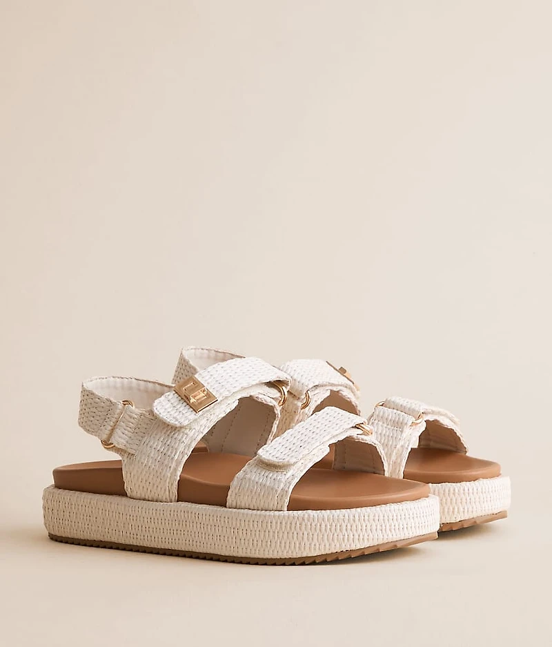 Abiggail Raffia Flatform Sandal