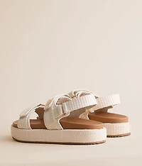 Abiggail Raffia Flatform Sandal